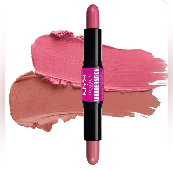 NYX PROFESSIONAL MAKEUP Wonder Stick Blush- Light Peach/Baby Pink WSB01 - Picture 2 of 12